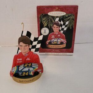 Christmas Hallmark keepsake Jeff Gordon car race racing decoration Christmas